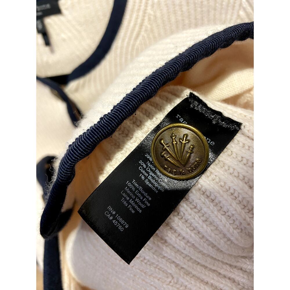 Rag And Bone Nancy Cardigan In Ivory Size Xs - image 4